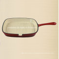 Китай чугунная сковорода с эмалевым покрытием в диаметре 26 см